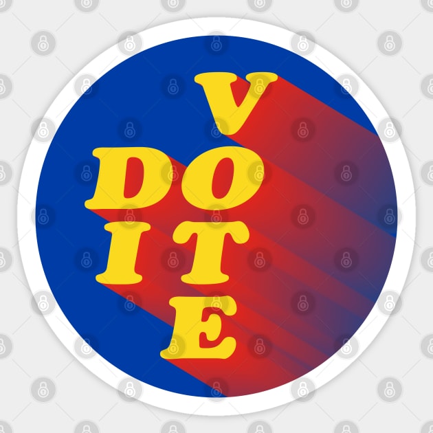 VOTE (DO IT) Sticker by Wheels